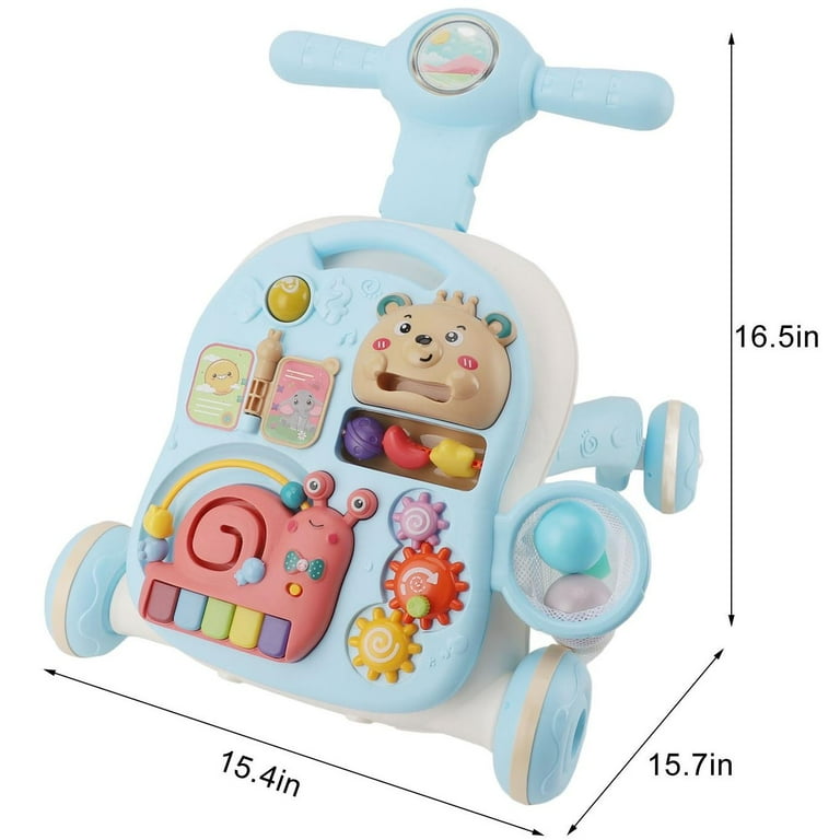 2-in-1 Baby Activity Walker with Music & Lights | Golu baby