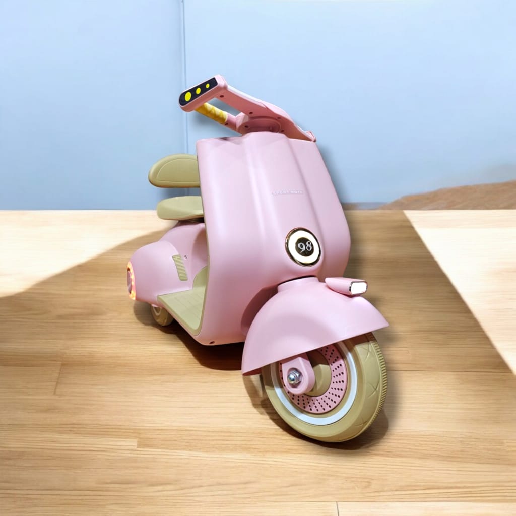 Kids Vespa Electric Bike – Retro Style, Safe Electric Ride for Kids | Golu Baby