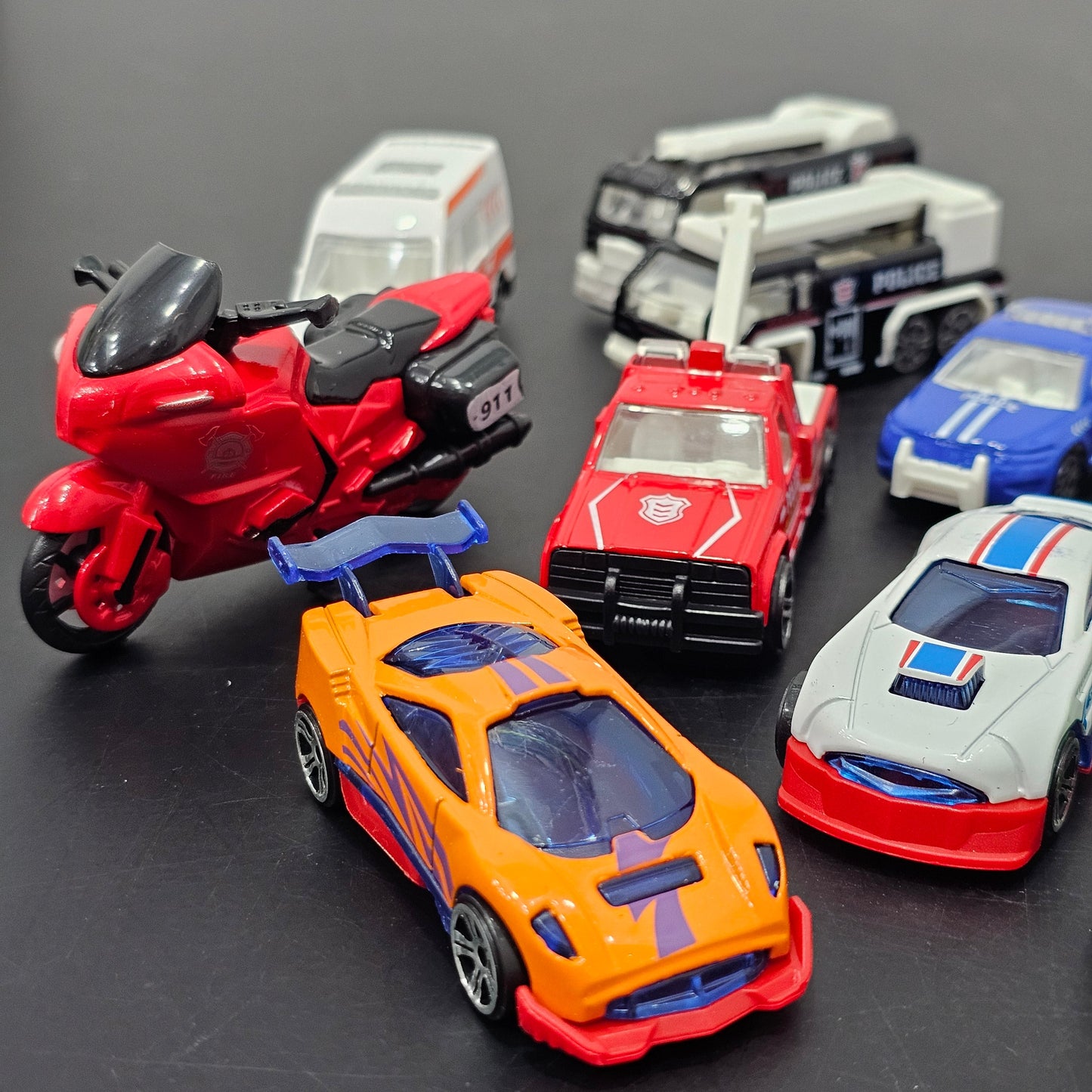 Alloy Model Die-Cast Car Series – 10 Pcs Set | Premium Metal Toy Cars for Kids | Golu Baby