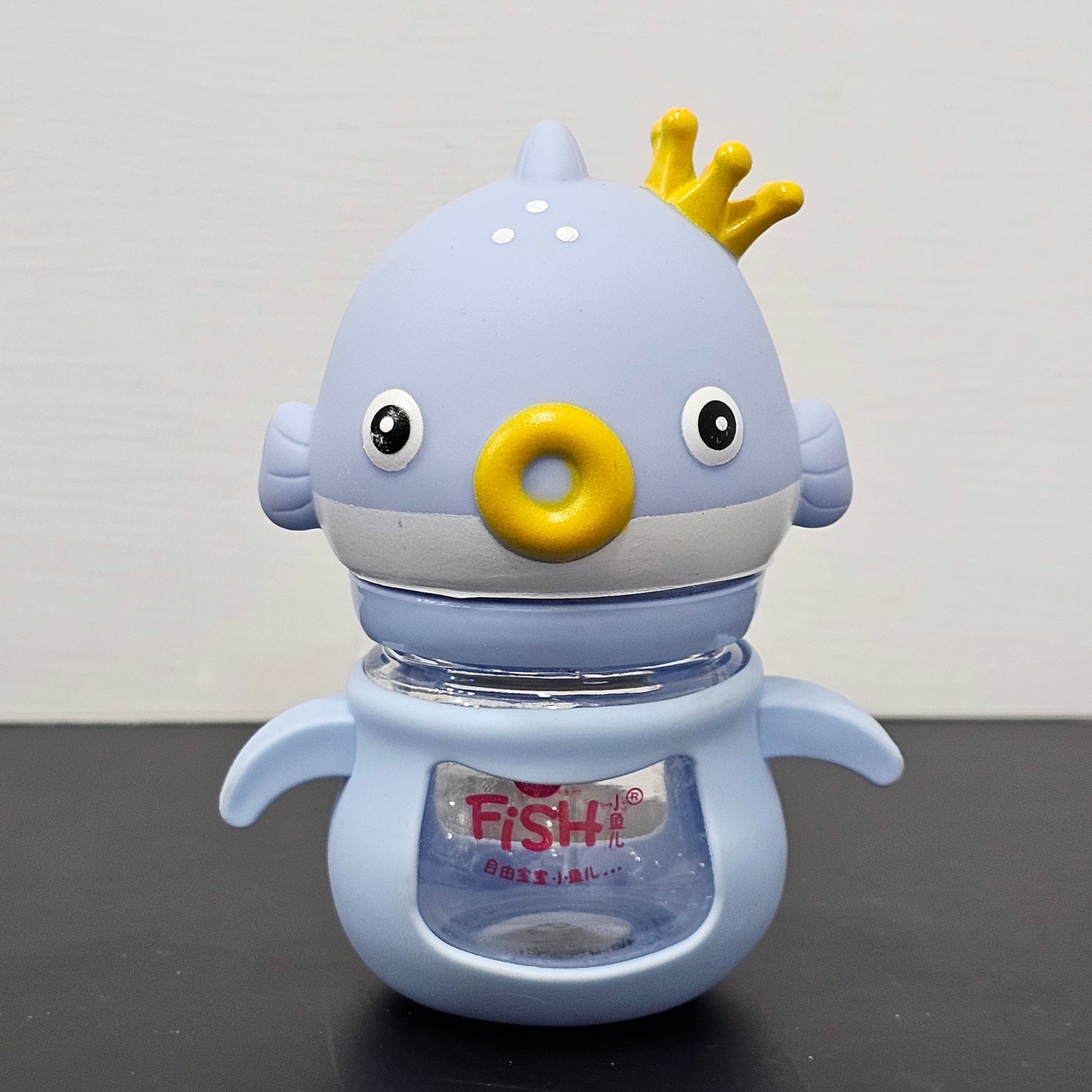 Baby Glass Feeder Blue 60ml – Safe, Compact & Easy to Use | Golu Baby