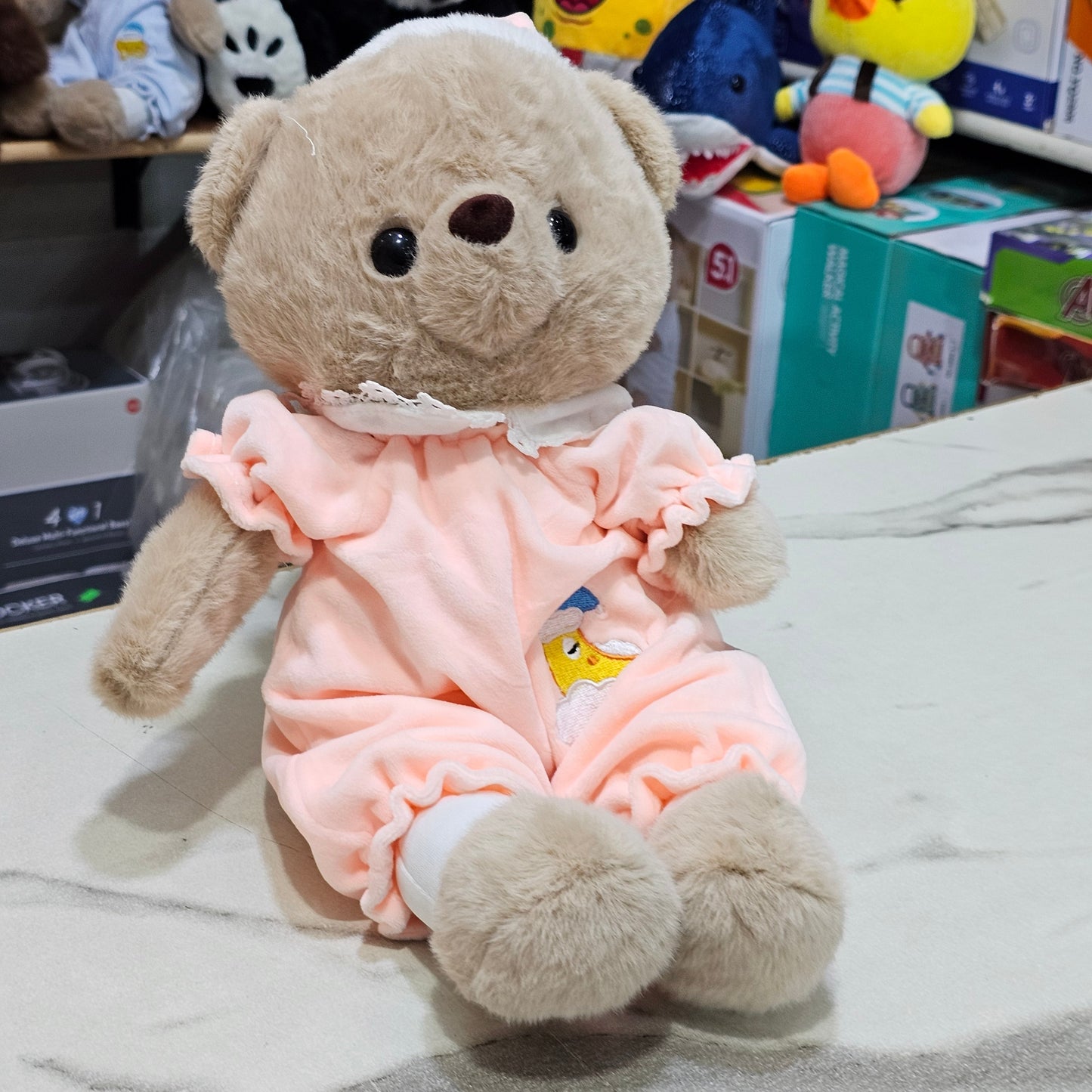 Good Night Bear – 40cm Soft Plush Toy | Golu Baby