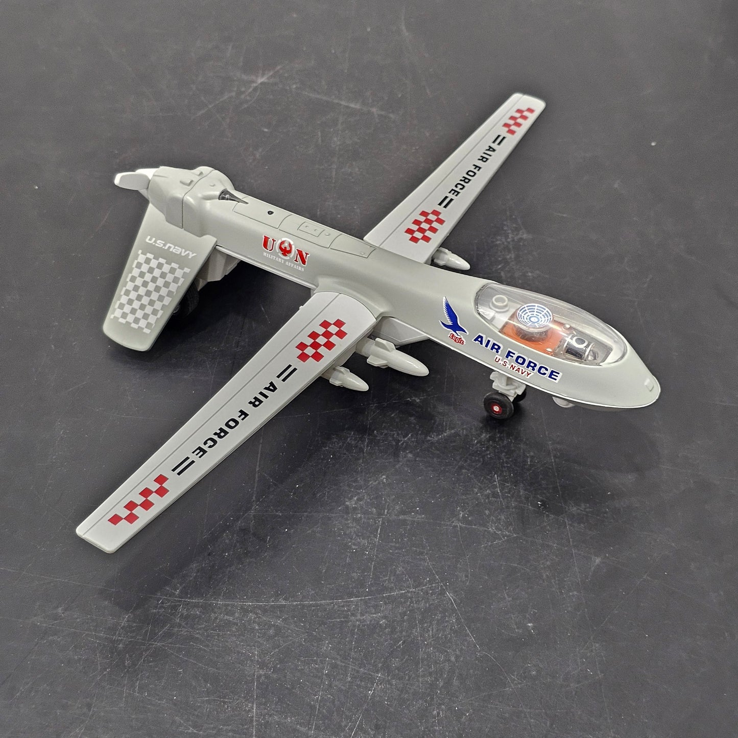 U.S. Navy Airforce Jet – Die-Cast Military Airplane Toy for Kids | Golu Baby