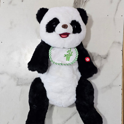 Learn to Speak Plush Cute Panda with Shoulder Bag – Interactive Talking Toy for Kids | Golu Baby