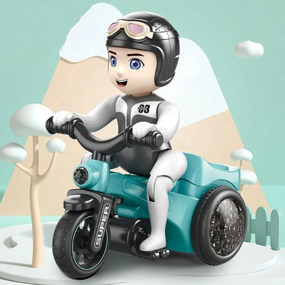 360° Rotating Bicycle Toy | Music & Lights Fun for Kids - Golu Baby