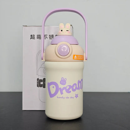 Hot & Cold Water Bottle 500ml – Insulated Thermal Flask | Golu Baby