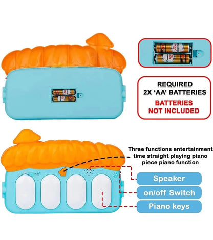 3 in 1 Piano Fitness Rack Play Gym Activity for Babies | Golu Baby