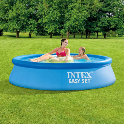 Intex Easy Set Pool 8ft x 24” – Inflatable Family Swimming Pool |28106