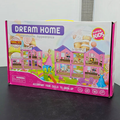Dream Home Super Kids Doll House – Model 379-11 | Golu Baby