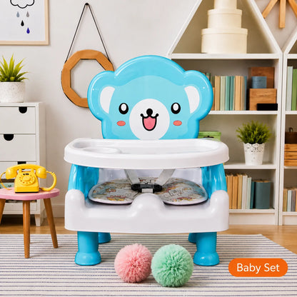 GrowMate Baby Booster Feeding Seat – Height Adjustable & Foldable Chair