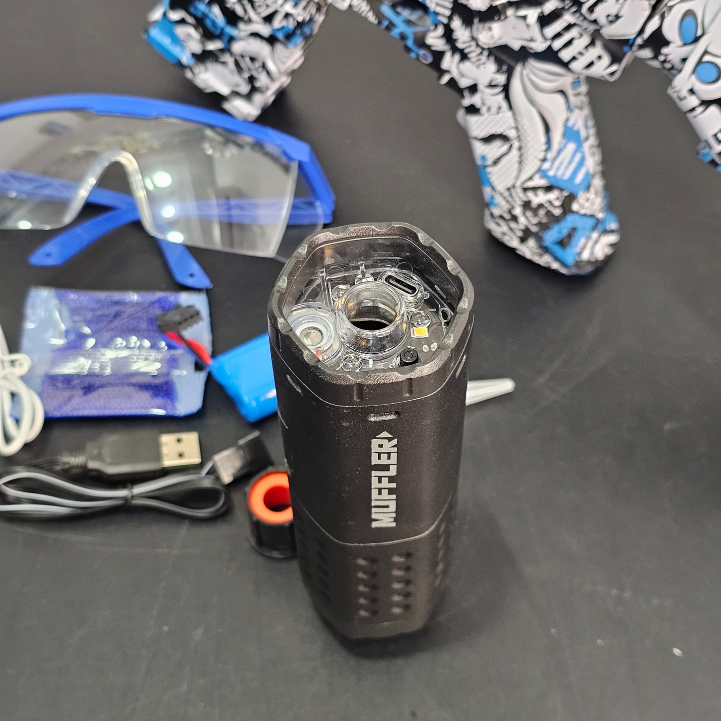 M416 Water Bomb Gun – Compatible with 7–8 mm Water Bombs | Golu Baby