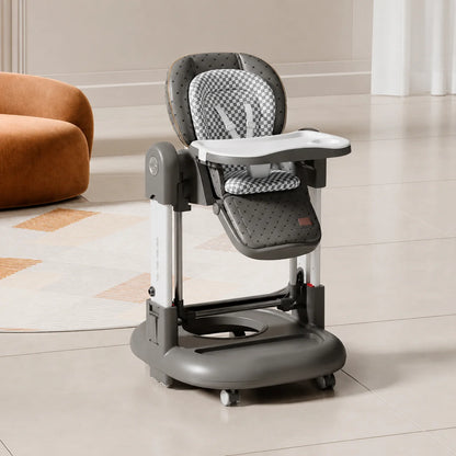 Kidilo KD015 3-in-1 Premium Baby High Chair – Feeding Chair, Baby Walker & Baby Swing