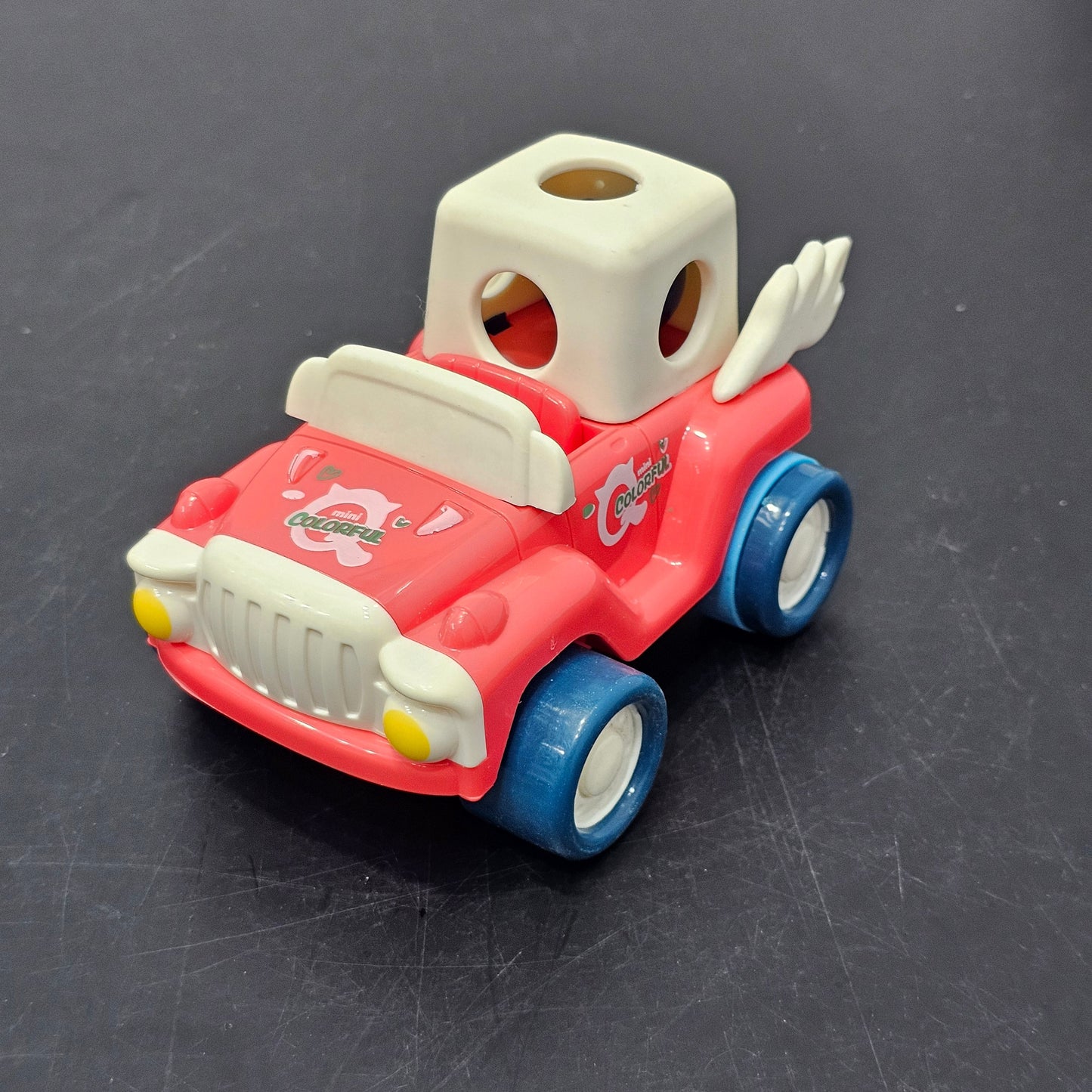 Funny Ratel Car – Bump & Go Action Toy with Lights and Sound | Golu Baby