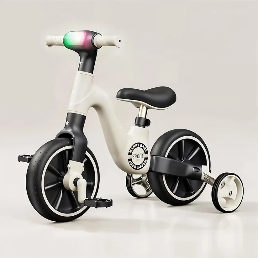 RideGlide 3-Wheel Balance Tricycle – Anti-Rollover Kids Sliding Bike