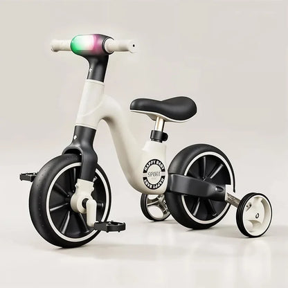RideGlide 3-Wheel Balance Tricycle – Anti-Rollover Kids Sliding Bike