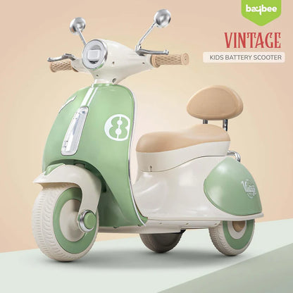 Electric Vespa Ride-On Bike for Kids – Bluetooth, Lights & Music | Golu Baby