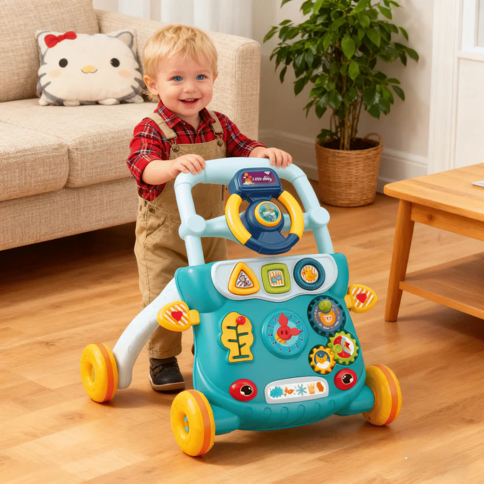 Music Walker Car – 12M+ | Develops Intelligence & Safe Fun | Golu Baby