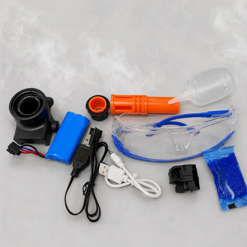 PDX Flaming Spray Water Bomb Gun – Rechargeable Electric Gel Blaster