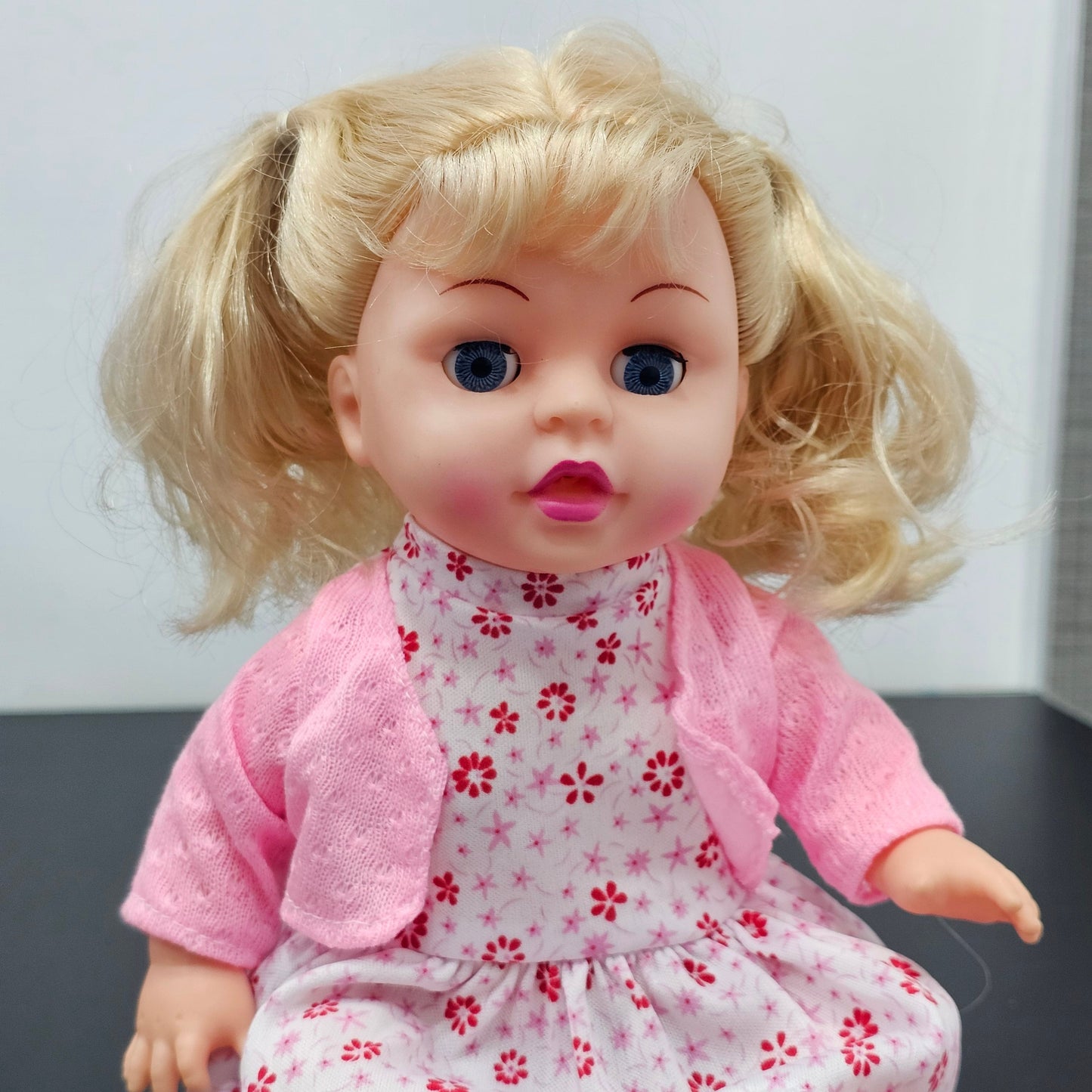 Baby Fashion Girl Doll with Sound, Hair Comb, Milk Bottle & Potty Training – Interactive Doll for Kids | Golu Baby