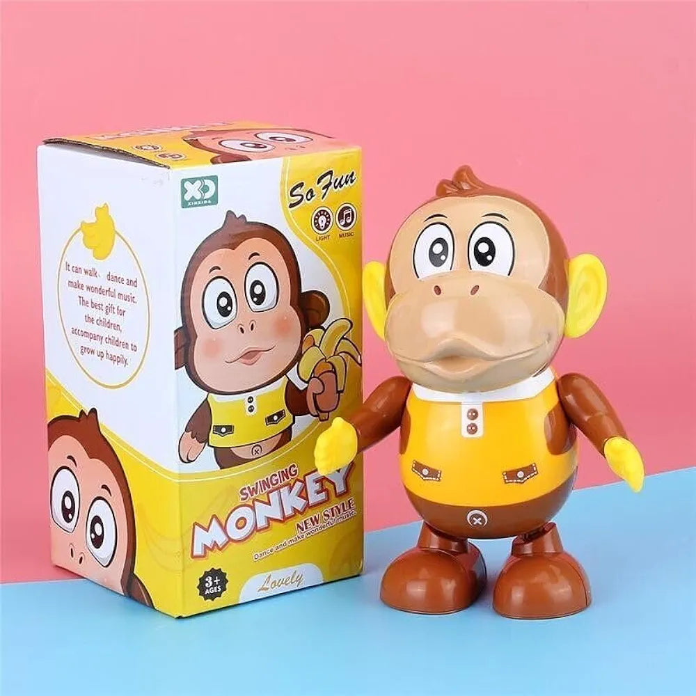 Dancing Monkey Toy | Music & Lighting Fun for Kids - Golu Baby