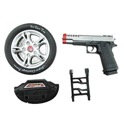 Sharp Shooter Toy Gun – With Flashlight & Sound Effects | “Look at Me” Shooter by Golu Baby