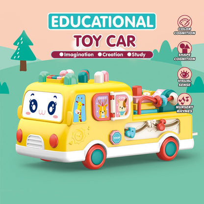 Educational Toy Car – Music, Shapes & Color Learning for Imagination & Creativity | Golu Baby