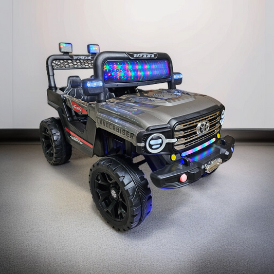 Power Wheel Electric Car for Kids – Luxury Ride-On with Music, Lights & Remote Control | Golu Baby