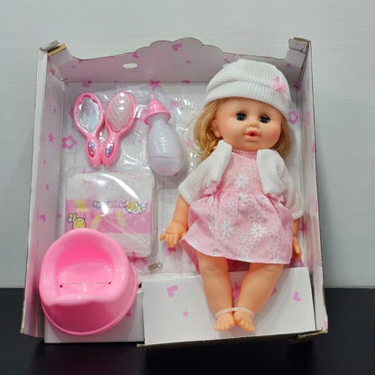 Baby Doll with Sound – I Drink, I Pee, Change Pamper & Potty Training | Golu Baby