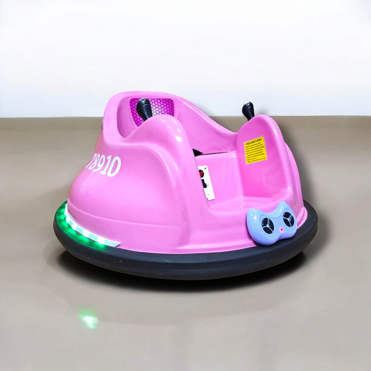 Kids Electric Bumper Car – 360° Spin, Music & LED Lights | Golu Baby