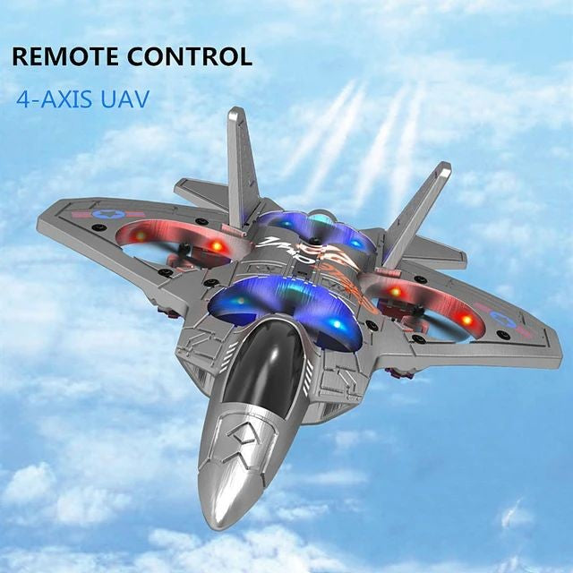 Fighter Drone Remote Control 2.4GHz – Crash Proof & Easy Flying |Golu Baby