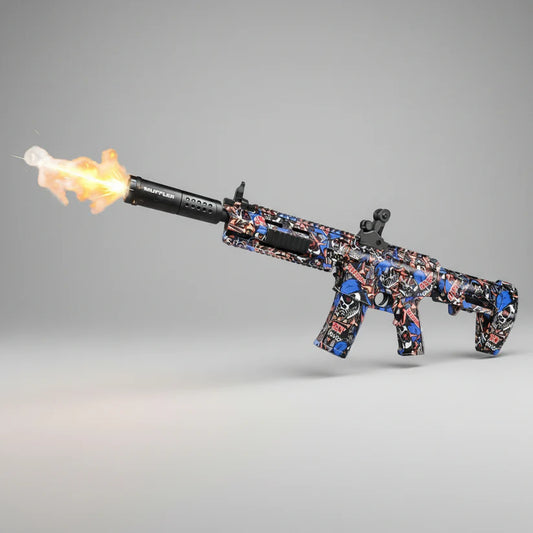 PDX Flaming Spray Water Bomb Gun – Rechargeable Electric Gel Blaster
