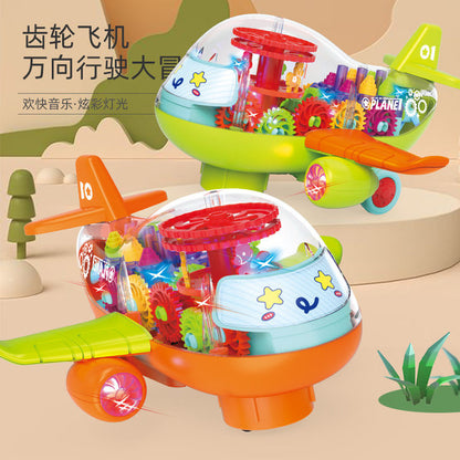 Gear Aeroplane Toy | Music & Lighting Fun for Kids - Golu Baby