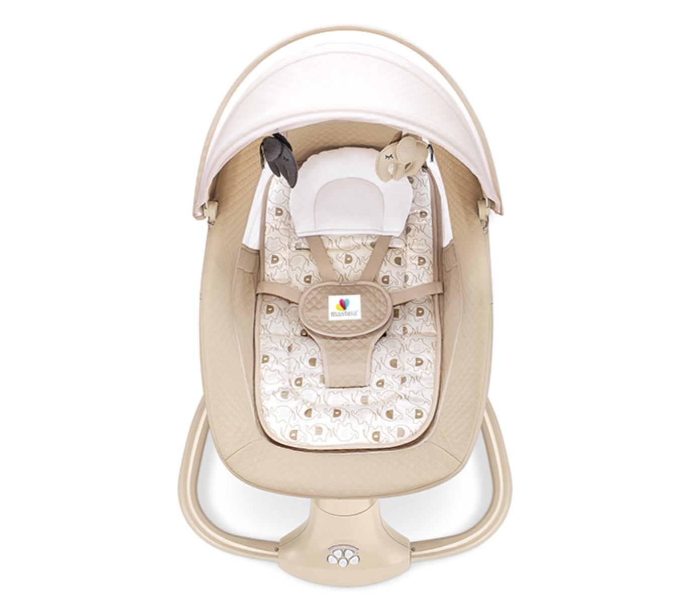 3-in-1 Deluxe Multi-Functional Bassinet – Smart Swing, Cozy Seat & Soothing Cradle | Golu baby