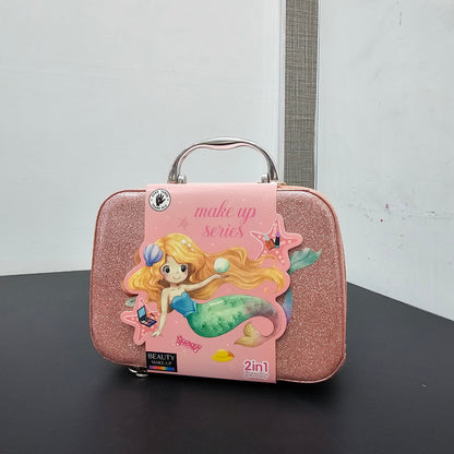 2-in-1 Makeup & Jewellery Set – Sparkle & Style in One! | Golu Baby