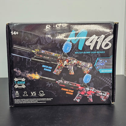 M416 Water Bomb Gun – Compatible with 7–8 mm Water Bombs | Golu Baby
