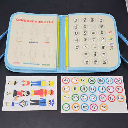 Busy Bag Book for Kids – Interactive Activity Learning Toy | Golu Baby