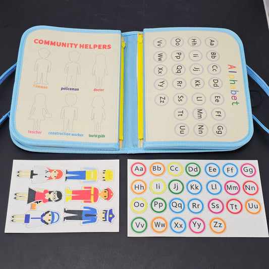 Busy Bag Book for Kids – Interactive Activity Learning Toy | Golu Baby