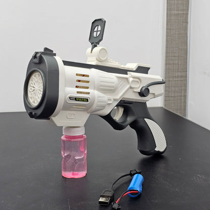 Electric Bubble Gun with Lights – Colorful Bubble Fun for Kids 3+ | Golu Baby