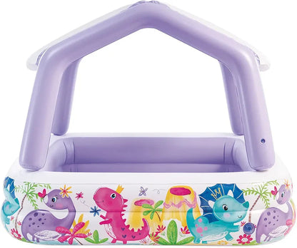 Intex Sun Shade Baby Pool – Kids Inflatable Swim Center Pool 57470