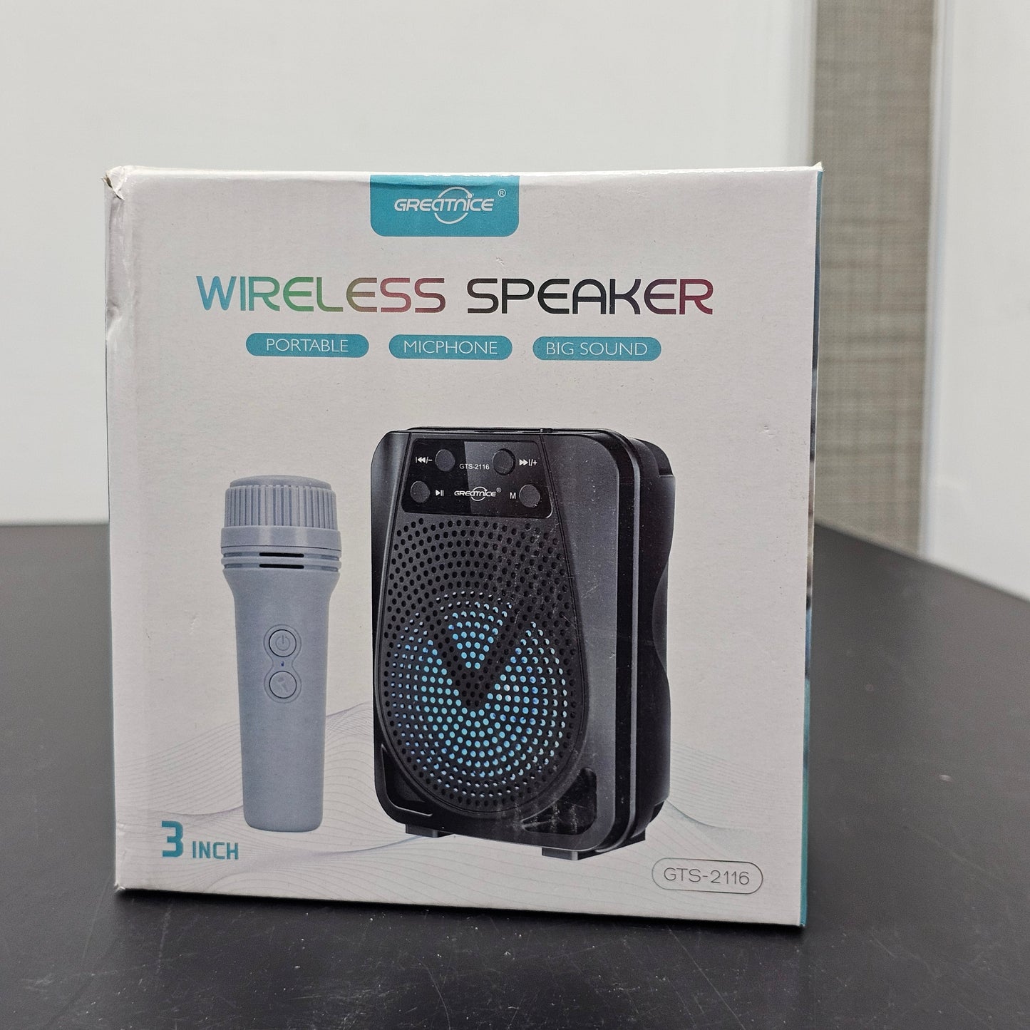 Wireless Speaker with LED Lighting – Portable Music Fun for Kids | Golu Baby