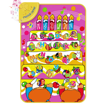 English Learning Mat | Musical & Educational Activity Mat for Kids - Golu Baby