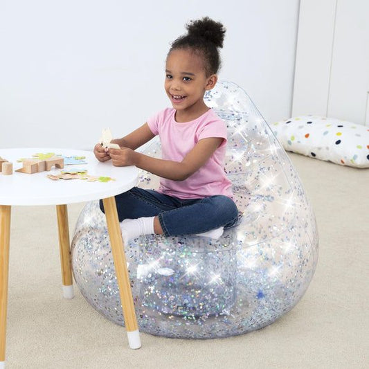 Bestway Glitter Dream Airchair Fox – 72 x 72 x 64 cm | Golu Baby