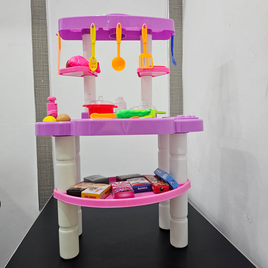 Kitchen Deluxe 44 Products – Pretend Play Cooking Set for Kids | Golu Baby