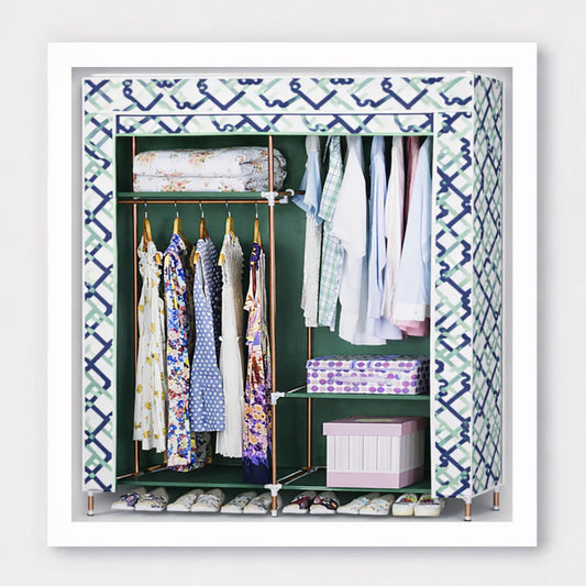 EasyFit Storage Wardrobe 110×48×175cm (+2) | Golu Baby