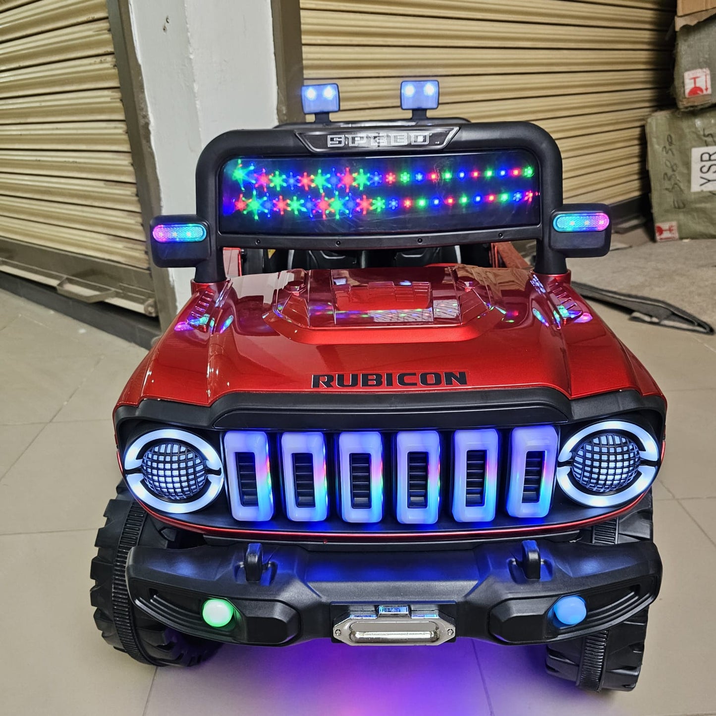 Power Wheel Electric Car for Kids – Luxury Ride-On with Music, Lights & Remote Control | Golu Baby