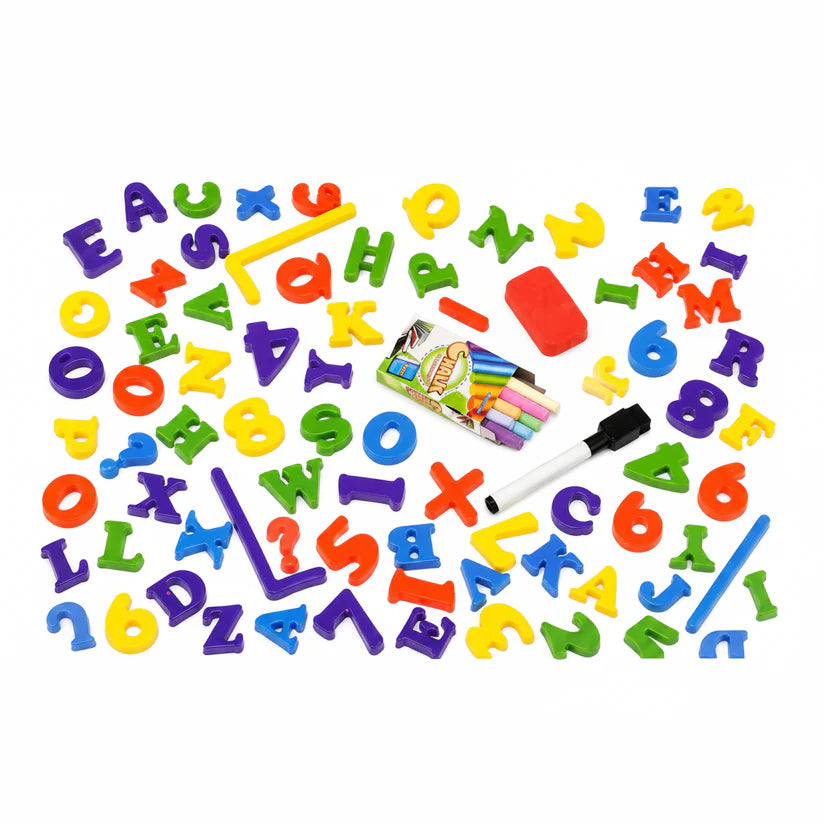 EduMaster 3-in-1 Kids Learning Easel – Magnetic Whiteboard, Blackboard & Writing Board