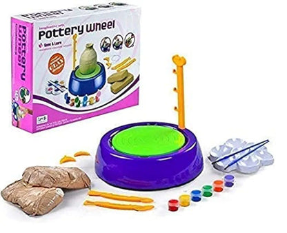 Pottery Wheel Game – Learn & Play with Creative Clay Fun - Golu Baby