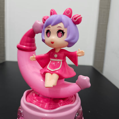 Moon Rotate Doll with Lighting & Music | Golu Baby