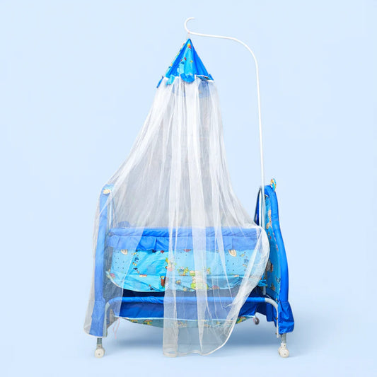 Baby Swing with Wheels & Mosquito Net (0–3 Years) | Golu Baby