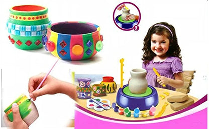 Pottery Wheel Game – Learn & Play with Creative Clay Fun - Golu Baby