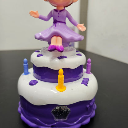 Snow Doll Cake with Lighting & Music | Golu Baby